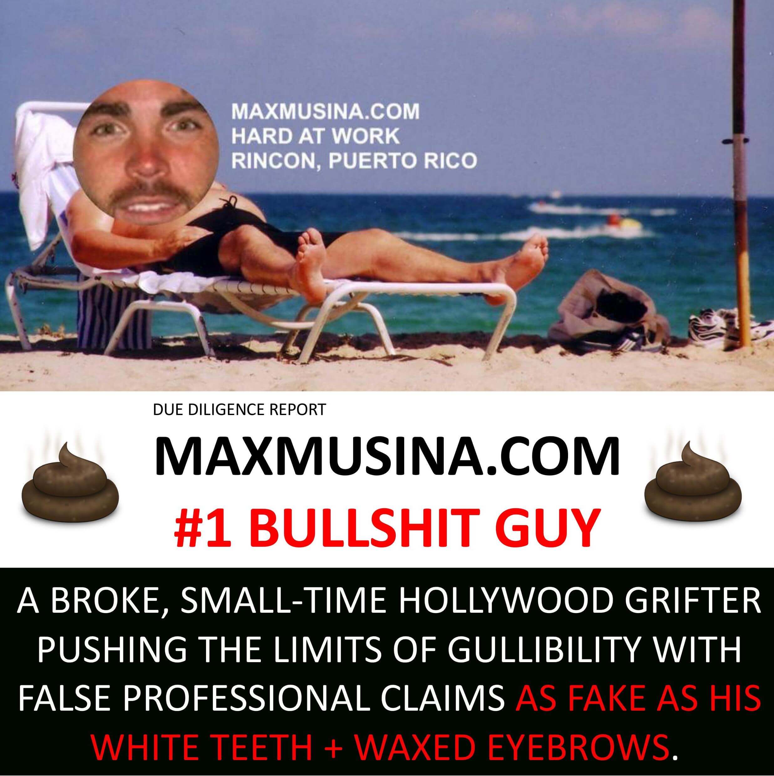 @maxmusina @max_musina Instagram Puerto Rico Los Angeles Due Diligence