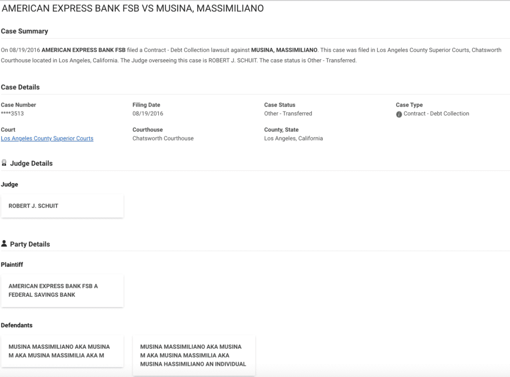 AMERICAN EXPRESS BANK FSB VS MUSINA MASSIMILIANO 1