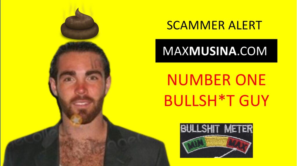 massimiliano musina (max musina) map group imdb number one bullsh*t guy