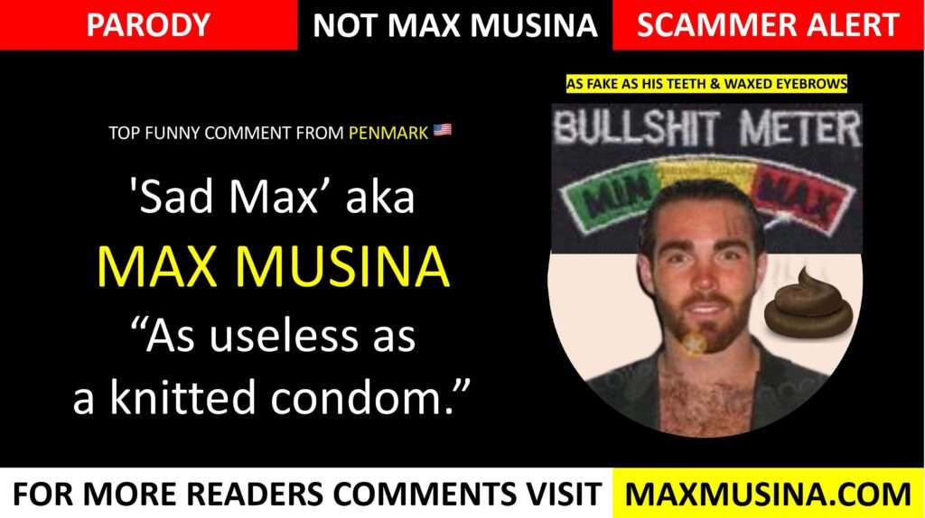 (max musina)  As useless as a knitted condom (map group, imdb, massimiliano musina)