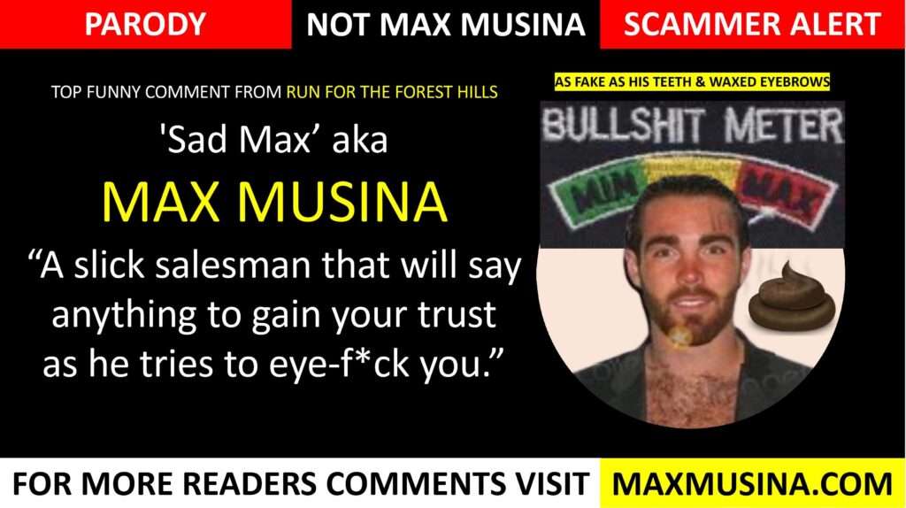 (max musina) Will say anything to gain your trust (map group, imdb, massimiliano musina)