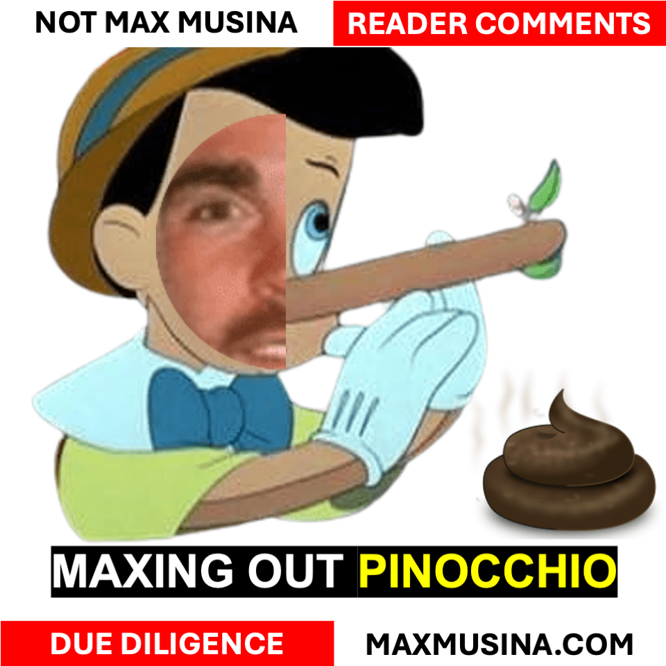 Caught Max Musina maxing out Pinocchio mode again! 🤥🤣 Guess his nose couldn't handle all those fibs! 📏 #MaxingOutPinocchio #NoseyBusiness